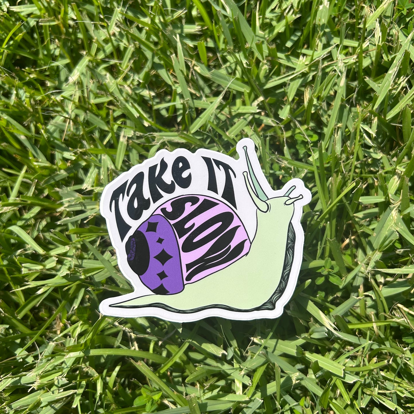 Snail Vinyl Sticker