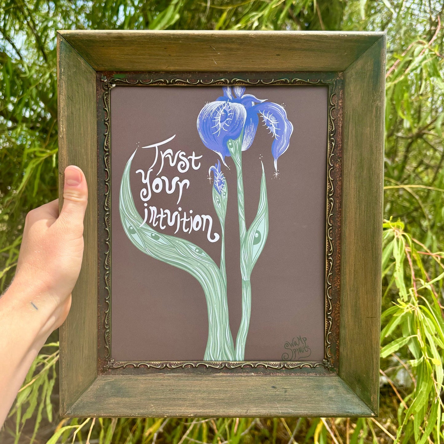 Intuitive Iris Fine Art Print