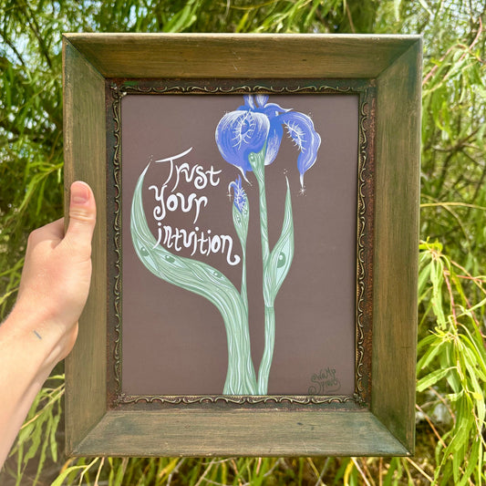 LIMITED RELEASE: Intuitive Iris Art Print